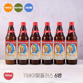 [여름방학 세일] 로트벡쉔 11바이탈플러스 6병